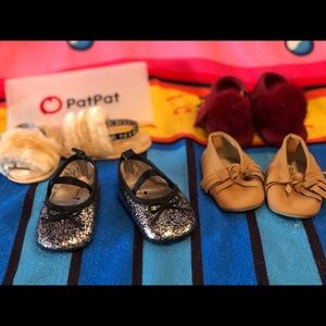 Baby Girl Moccasins and Slippers